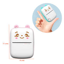 Vista 5 de Mini Impresora Termica Portatil Bluetoot - Mini: Rosada